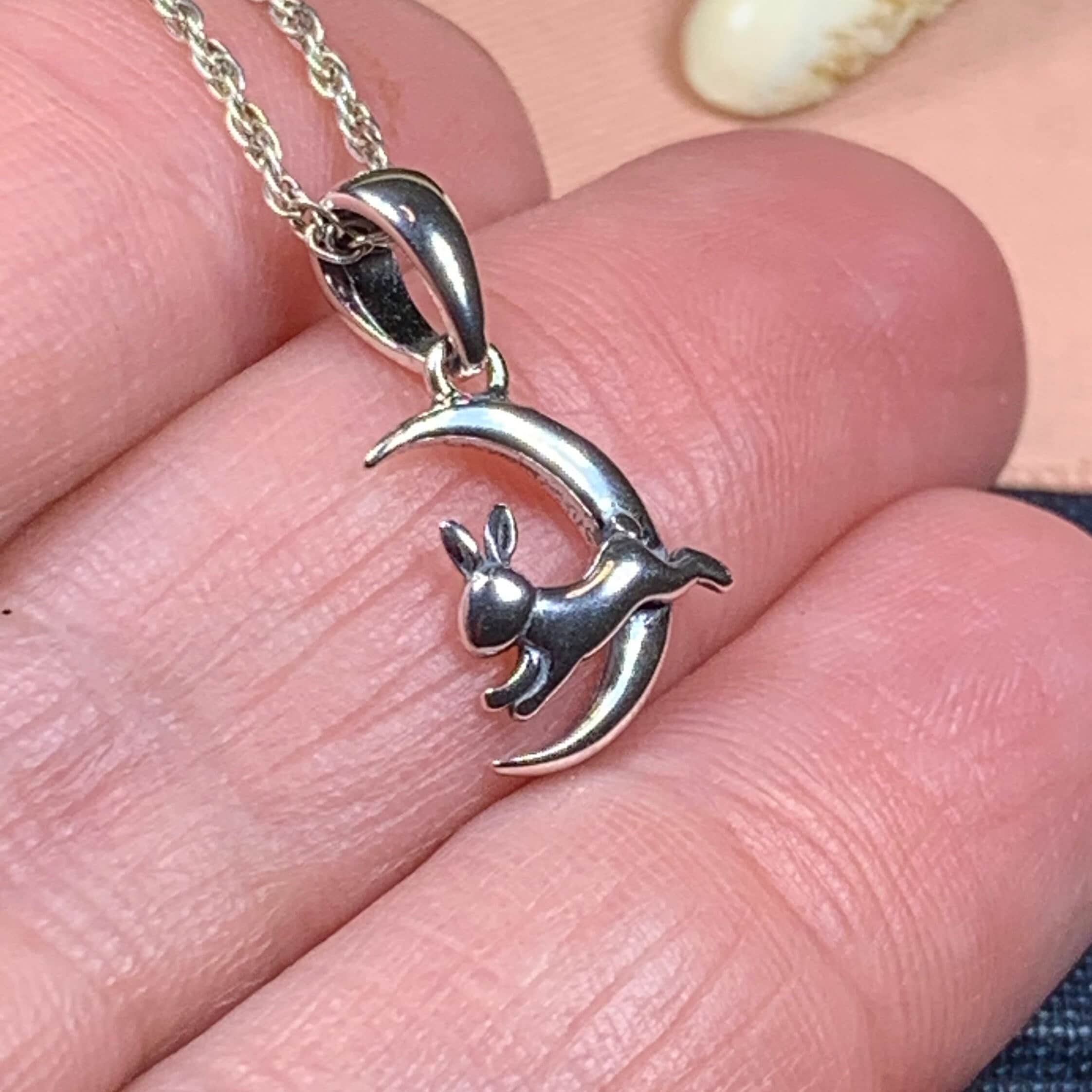 Roxy Rabbit Moon Necklace