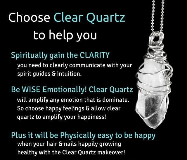 Islay Quartz Crystal Necklace