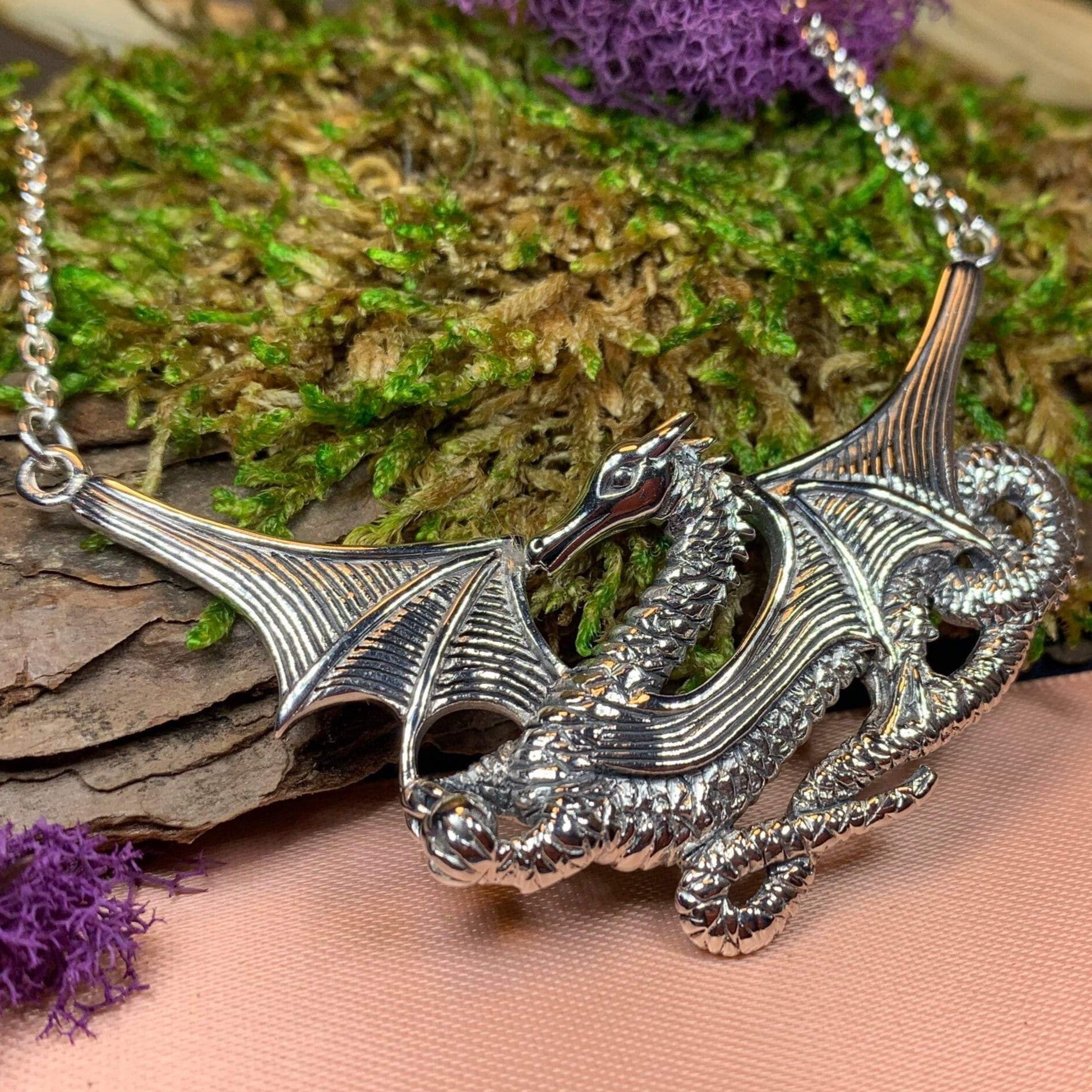Saga Dragon Necklace