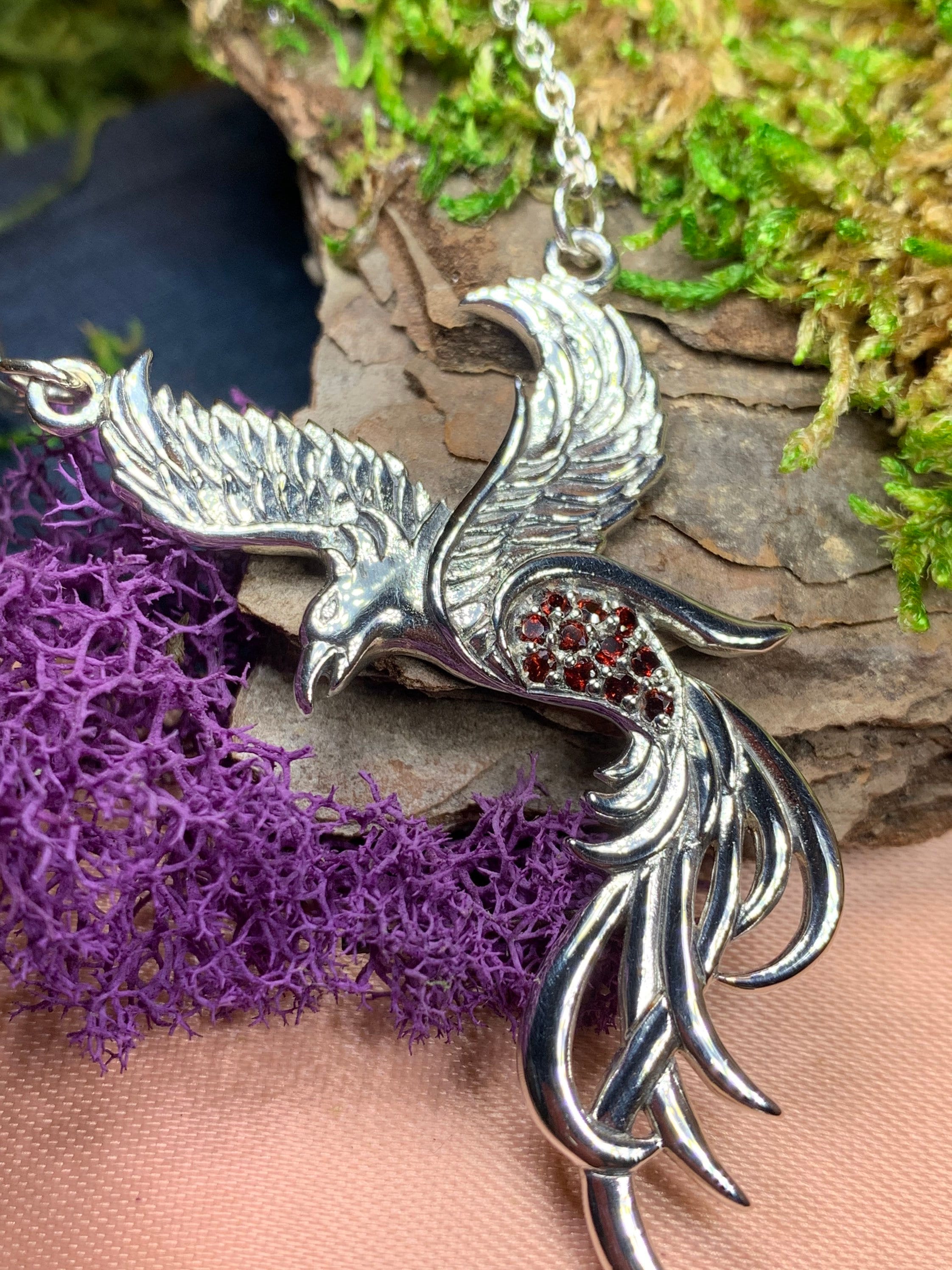 Starfire Phoenix Necklace