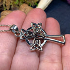 Catherine Celtic Cross Necklace