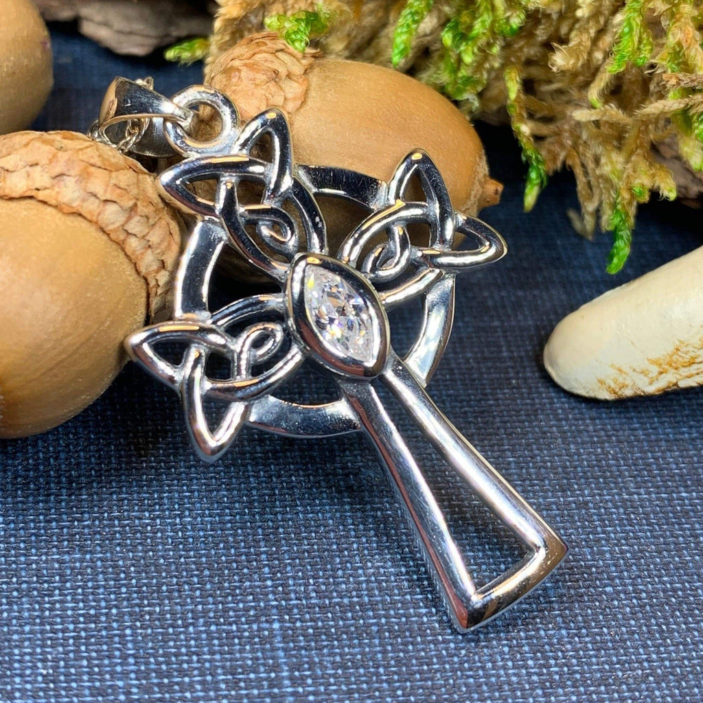 Catherine Celtic Cross Necklace
