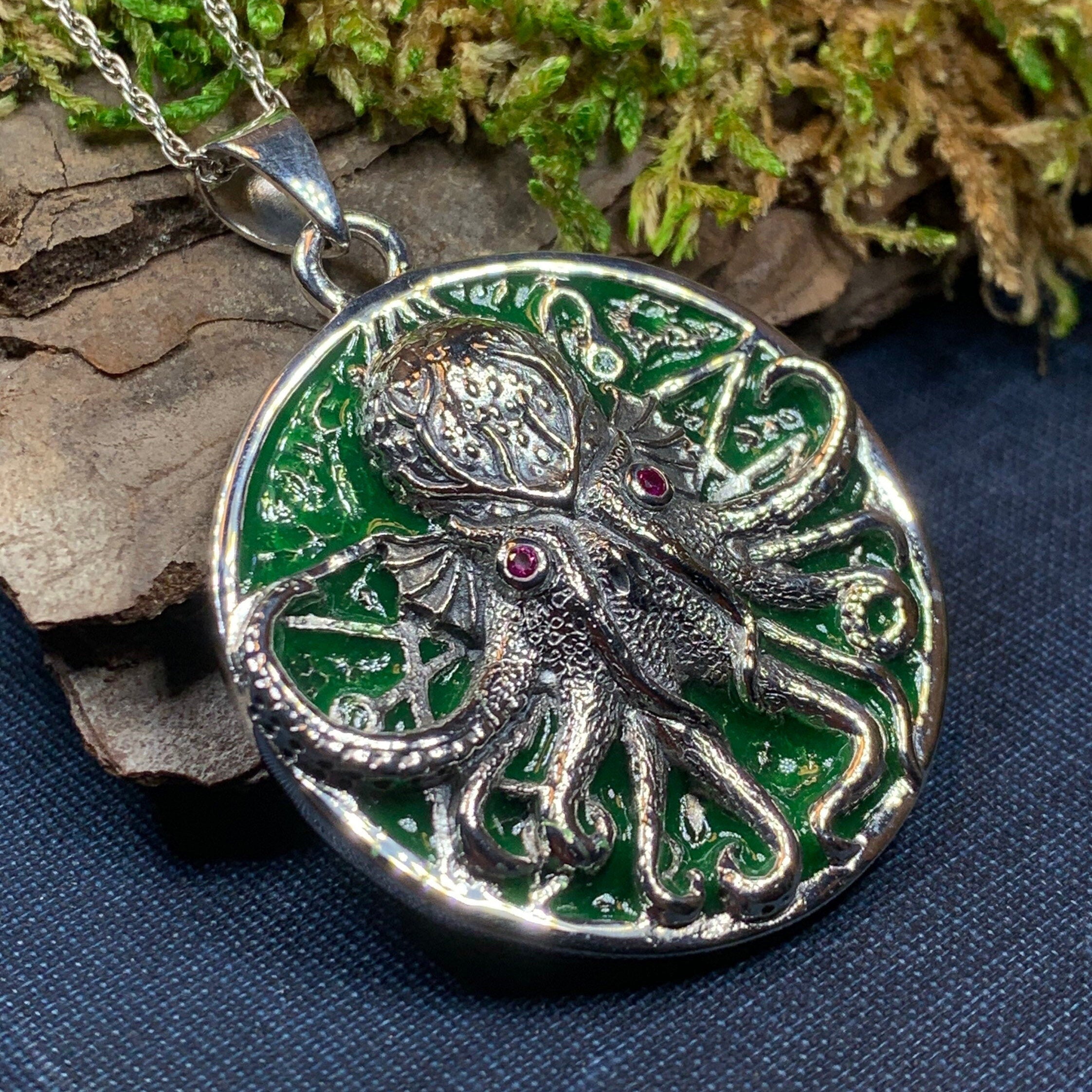 Fearsome Octopus Necklace