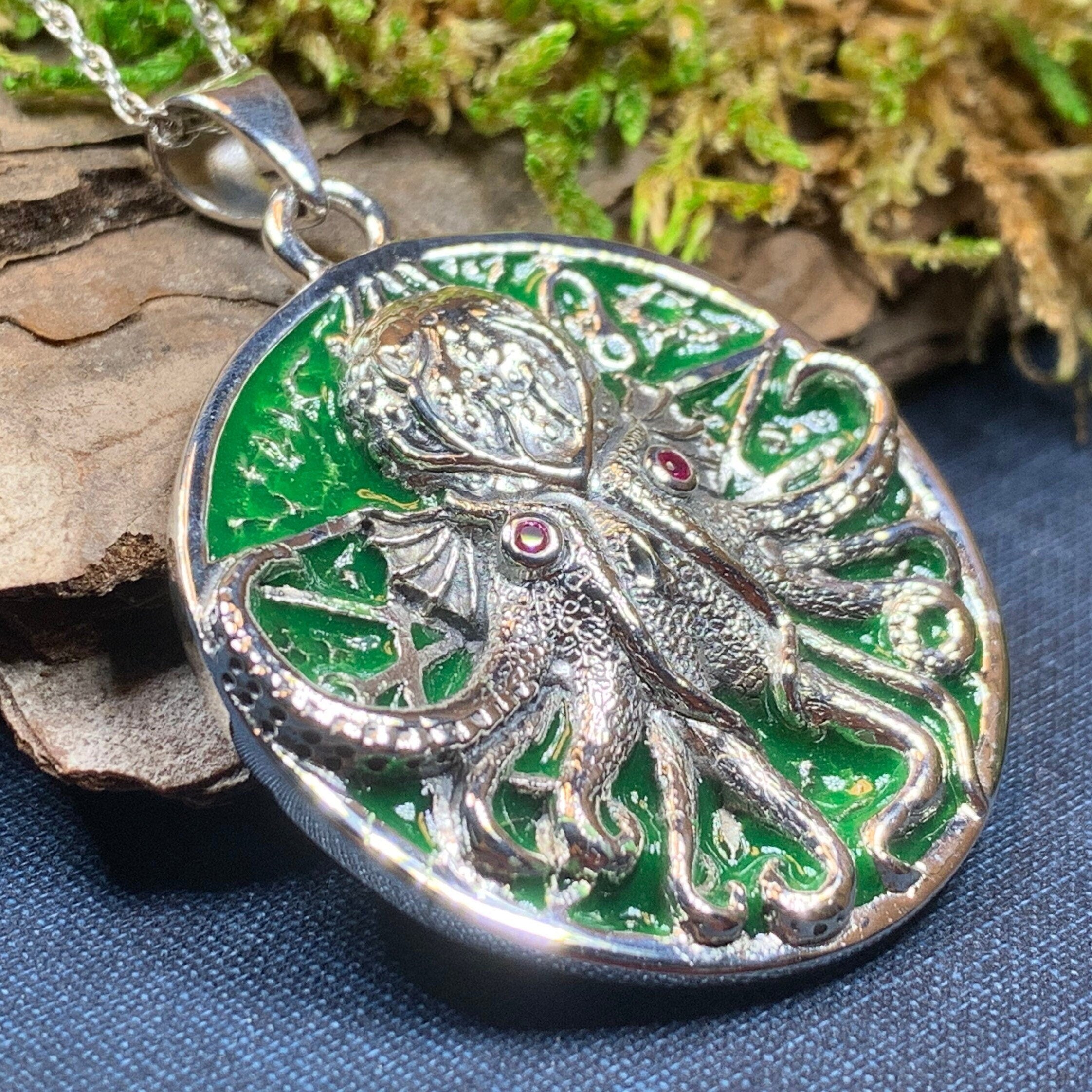 Fearsome Octopus Necklace