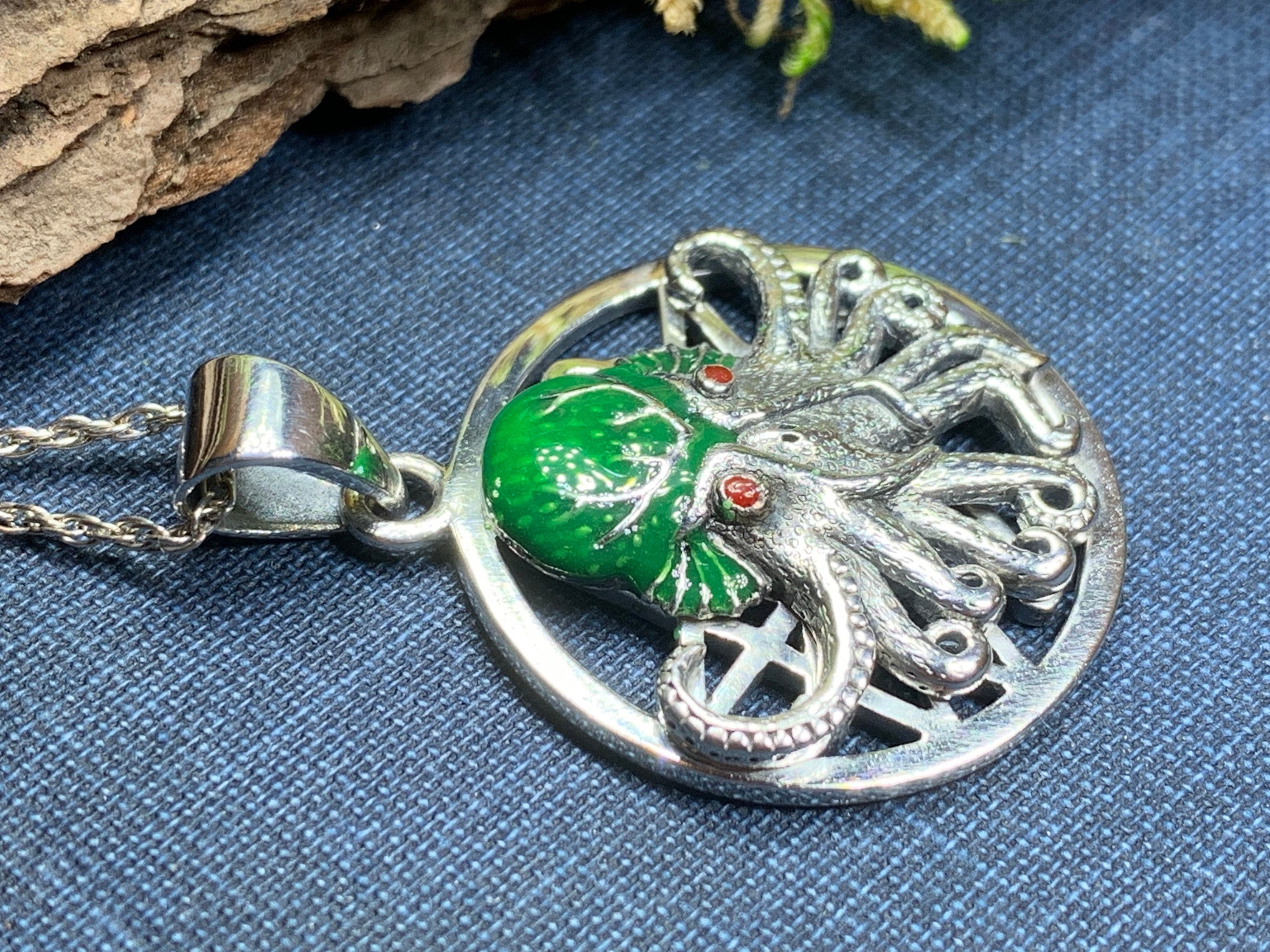 Lovecraft Octopus Necklace