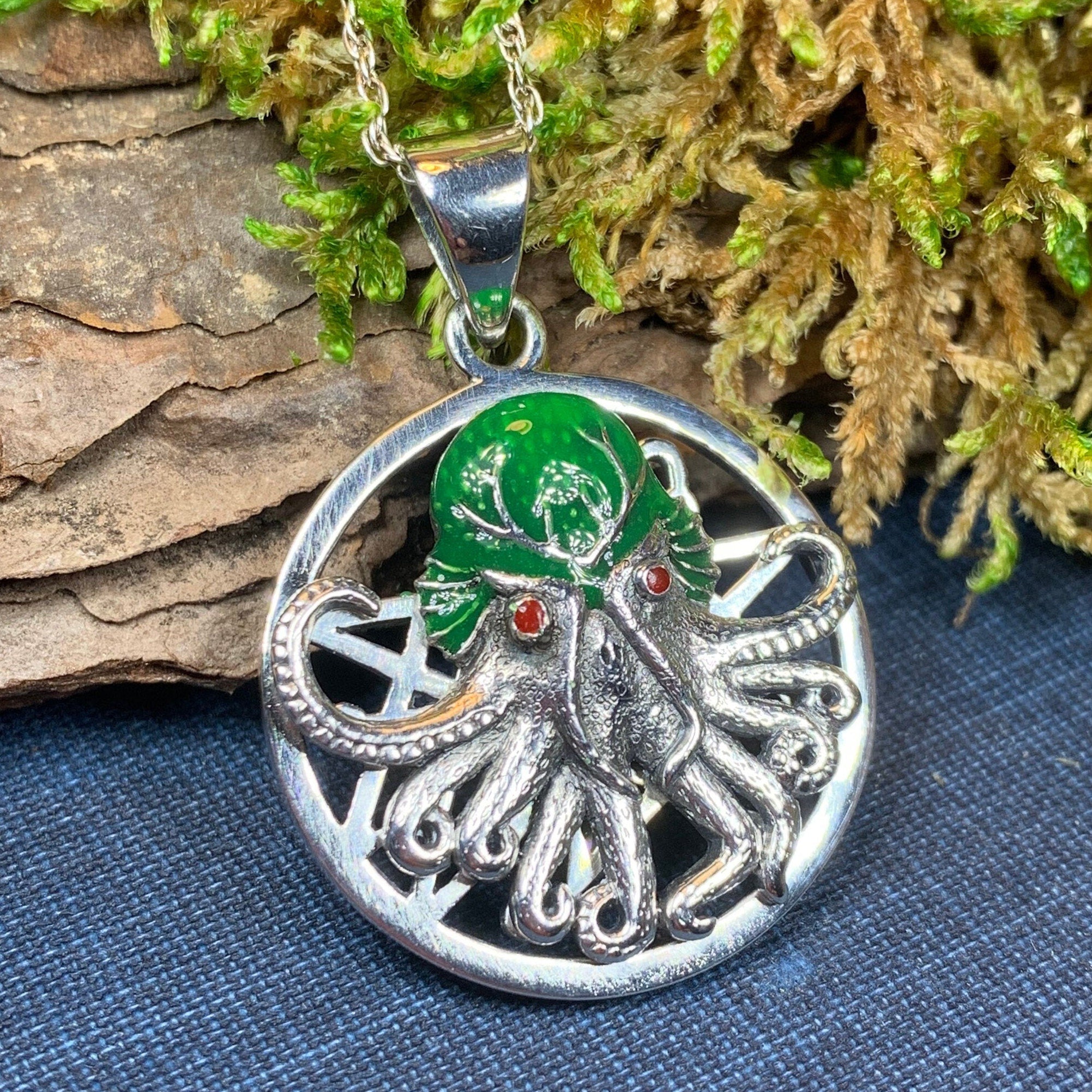Lovecraft Octopus Necklace