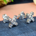 Saint Brigid's Cross Post Earrings