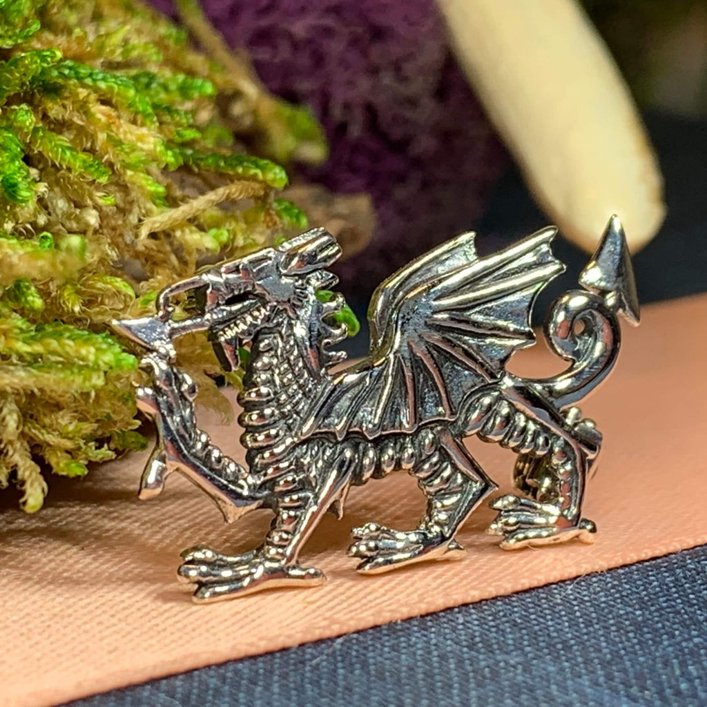 Welsh Dragon Brooch