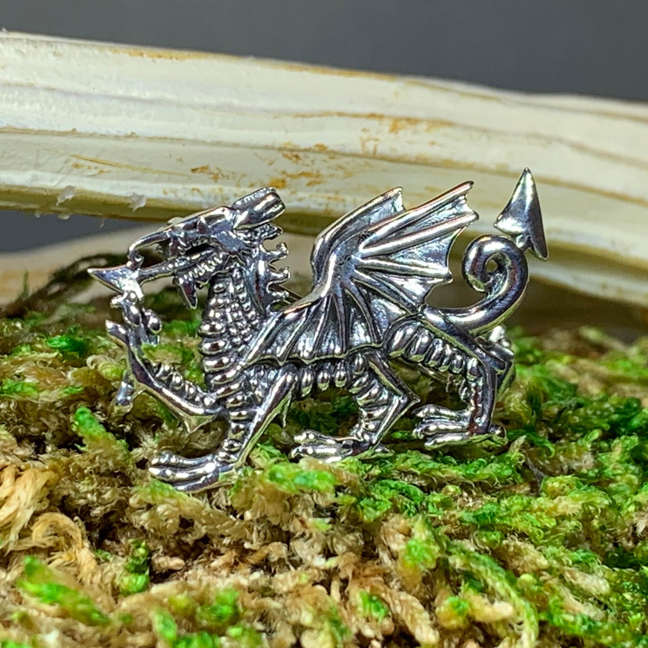 Welsh Dragon Brooch