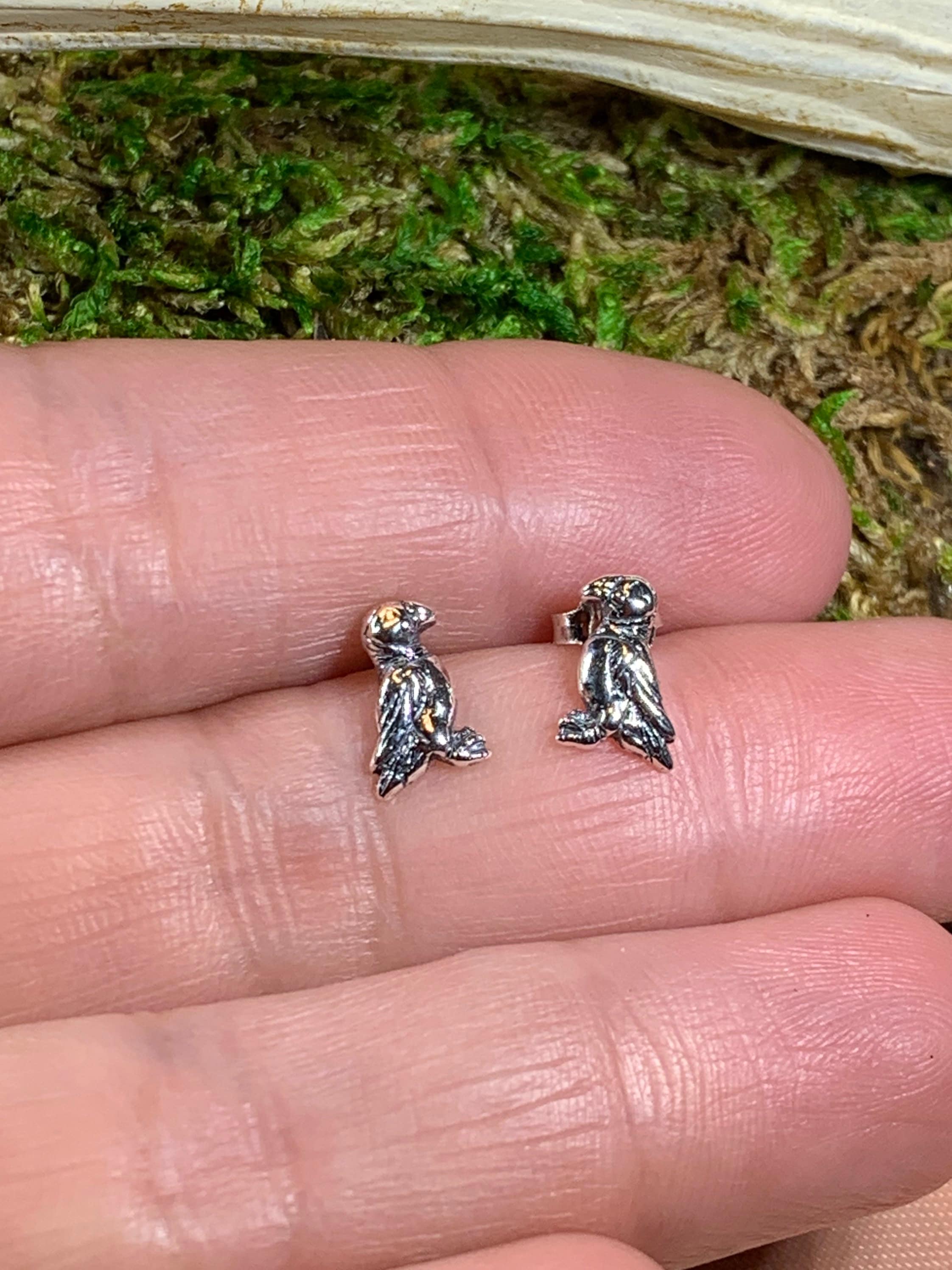 Puffin Earrings