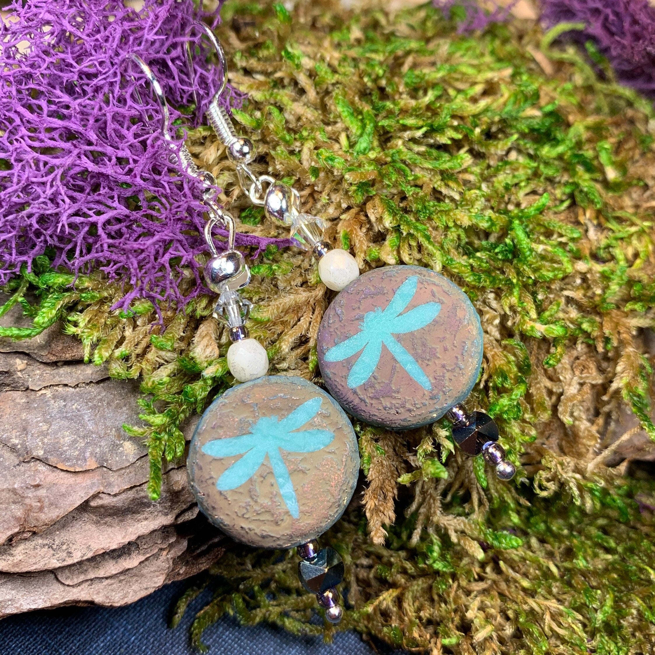 Summer Dragonfly Earrings
