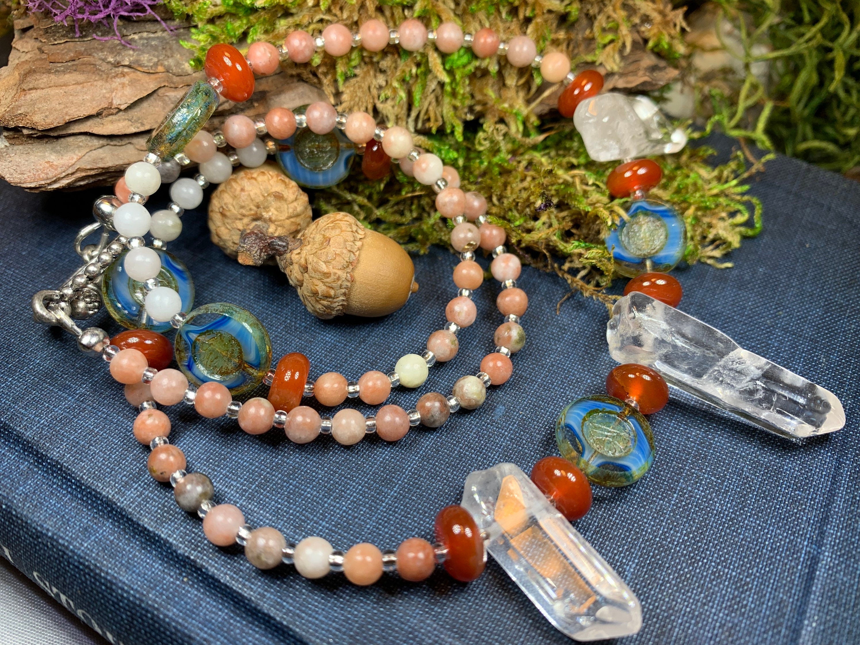Wild Atlantic Way Quartz Crystal Necklace