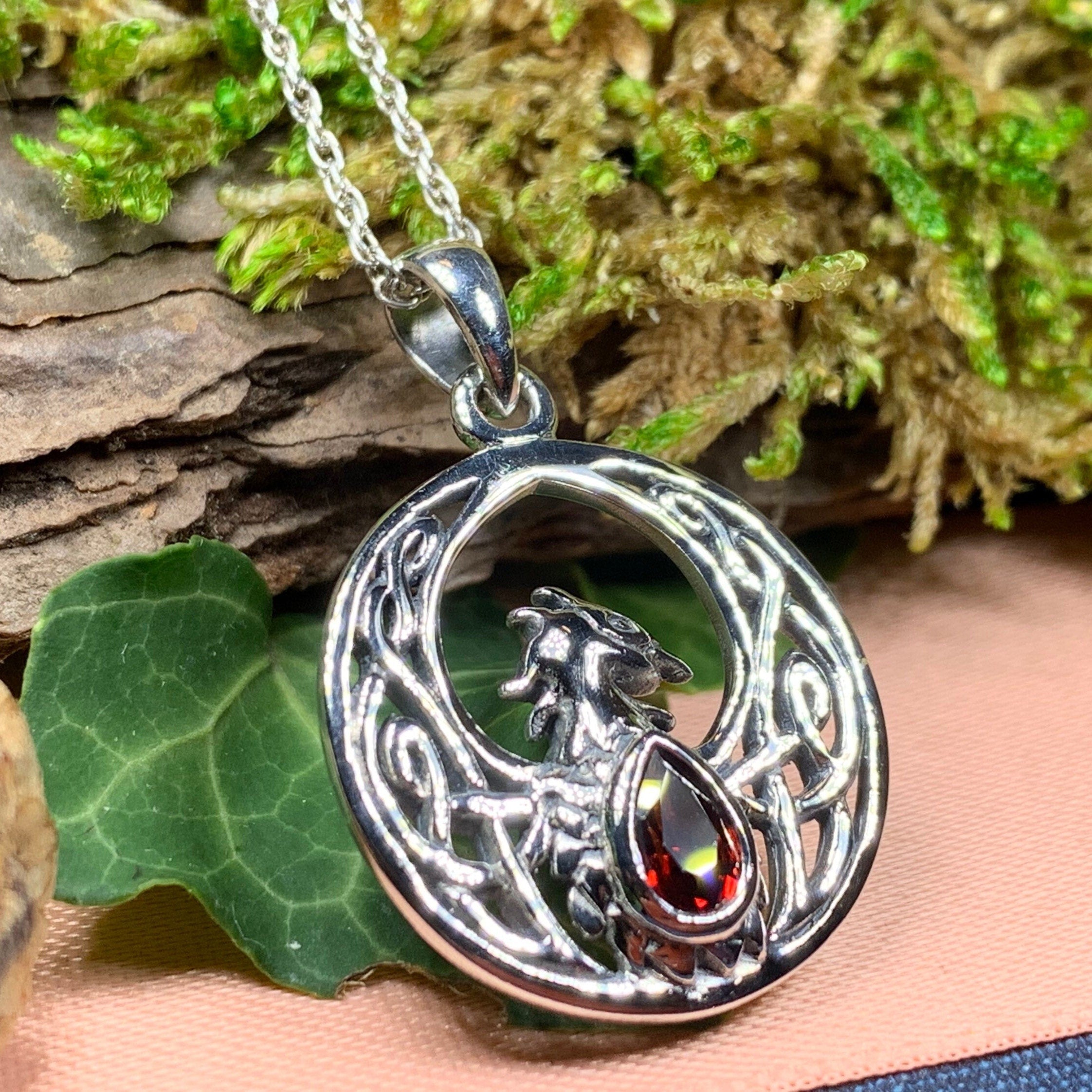 Celtic Phoenix Necklace