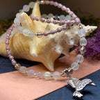 Summer Garden Hummingbird Necklace