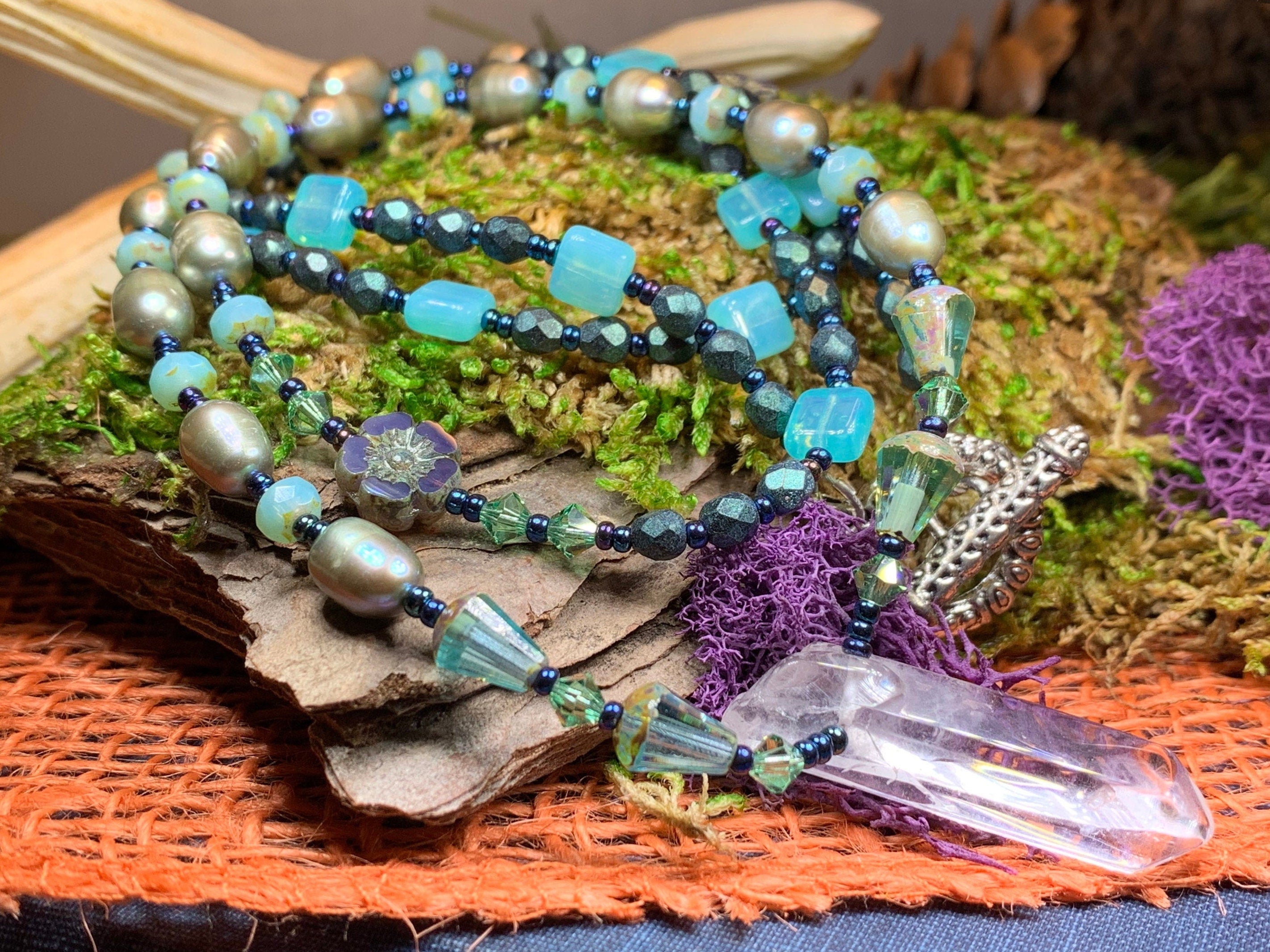 Islay Quartz Crystal Necklace