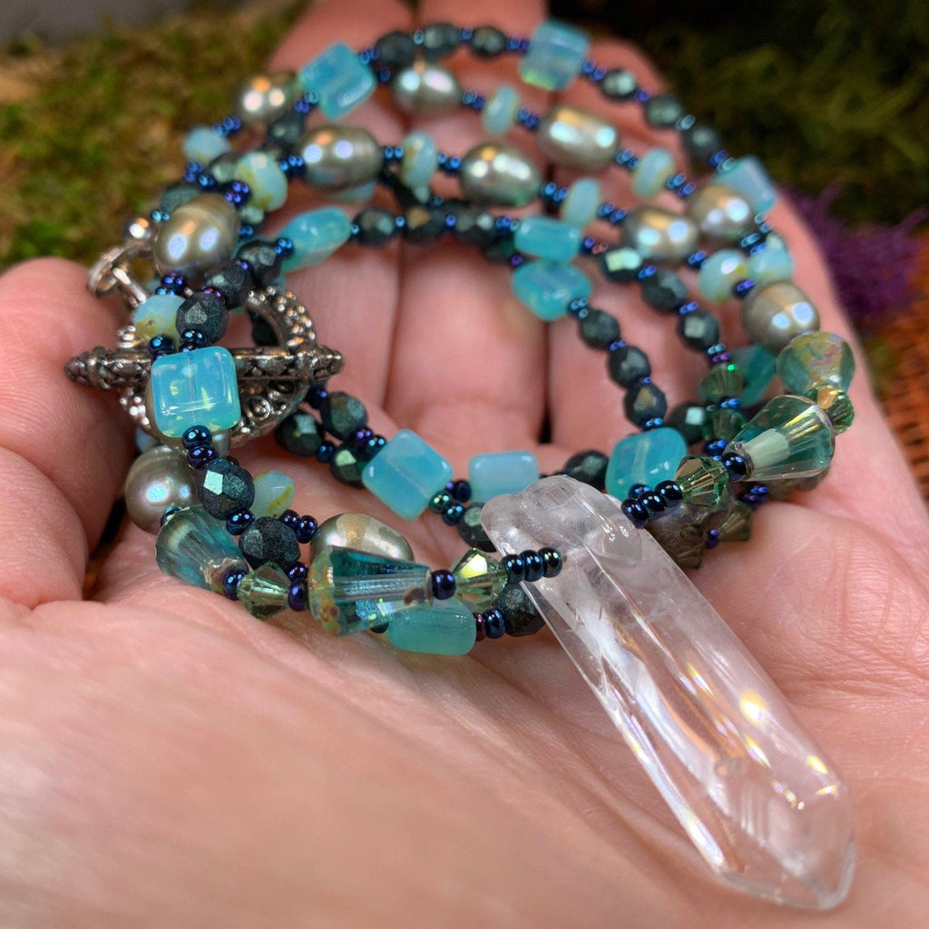 Islay Quartz Crystal Necklace