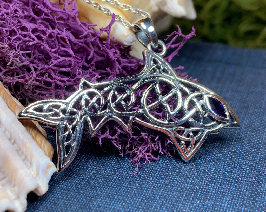 Cadmael Celtic Shark Necklace