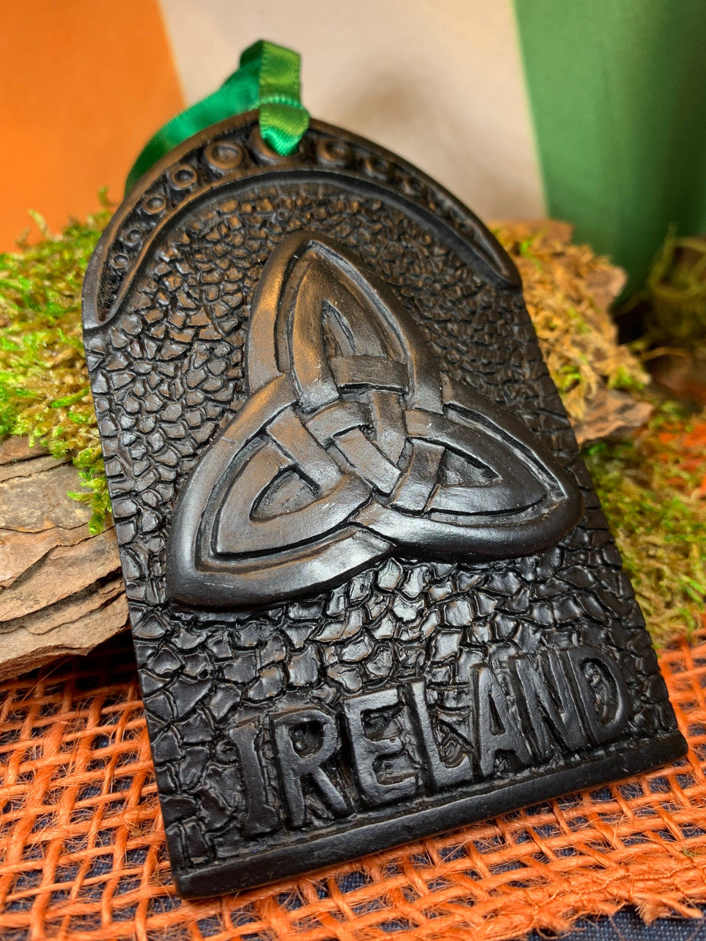 Trinity Knot Irish Turf Ornament
