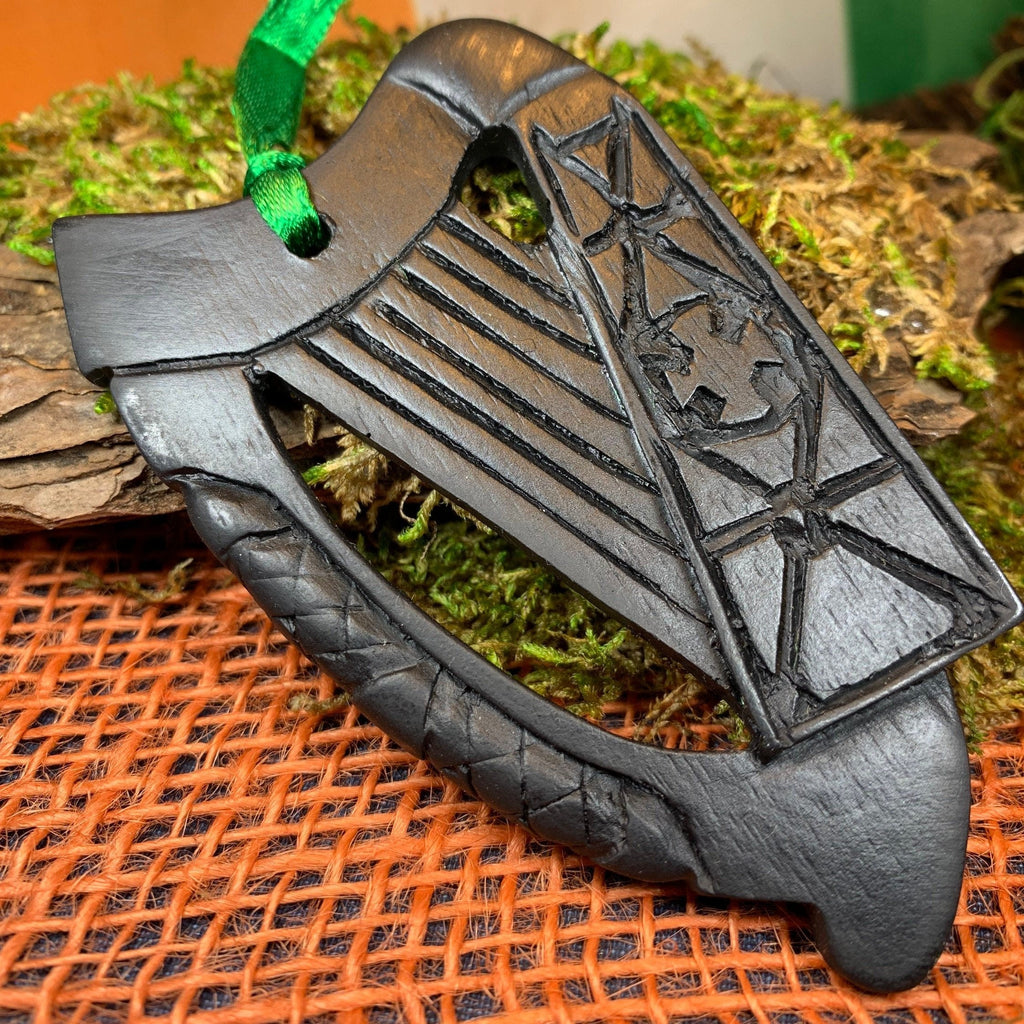 Irish Harp Turf Ornament