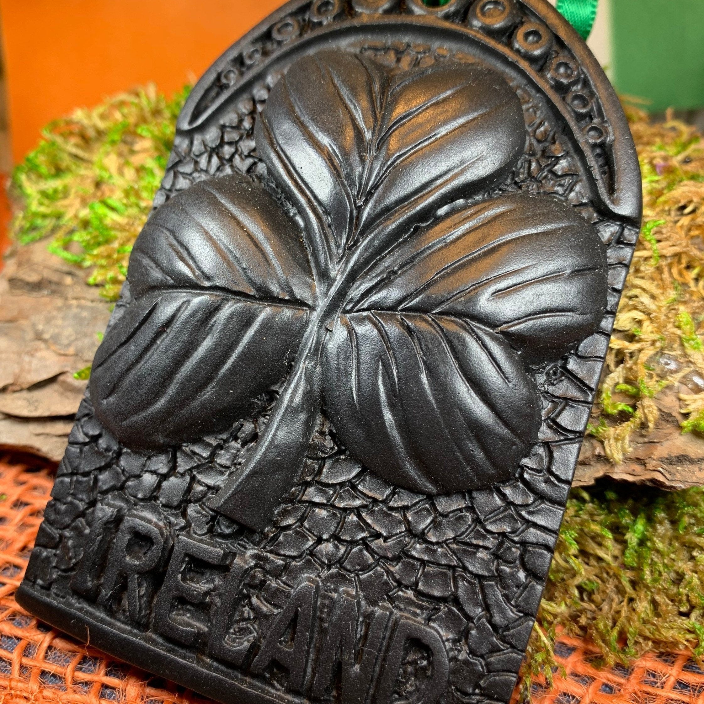 Ireland Turf Shamrock Ornament