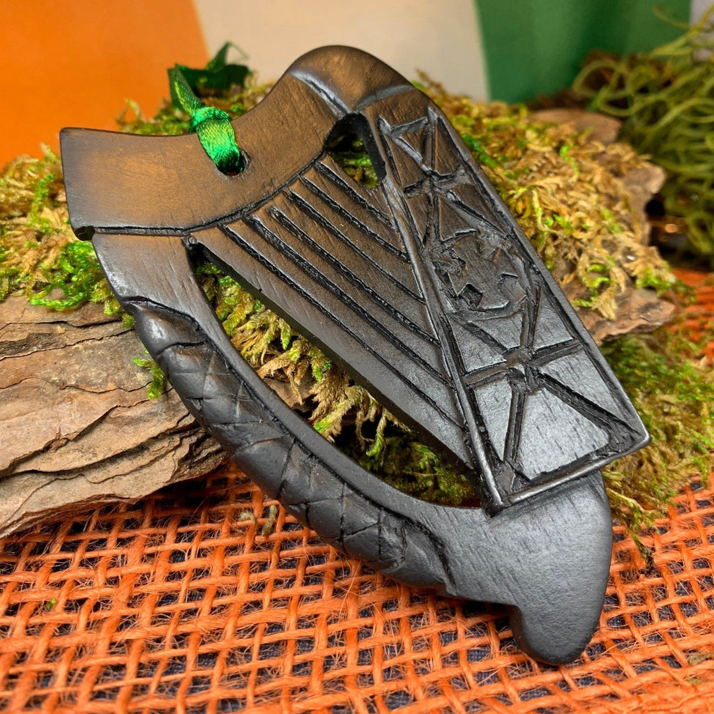 Irish Harp Turf Ornament