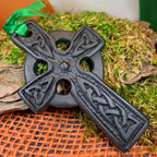 Irish Turf Celtic Cross Ornament