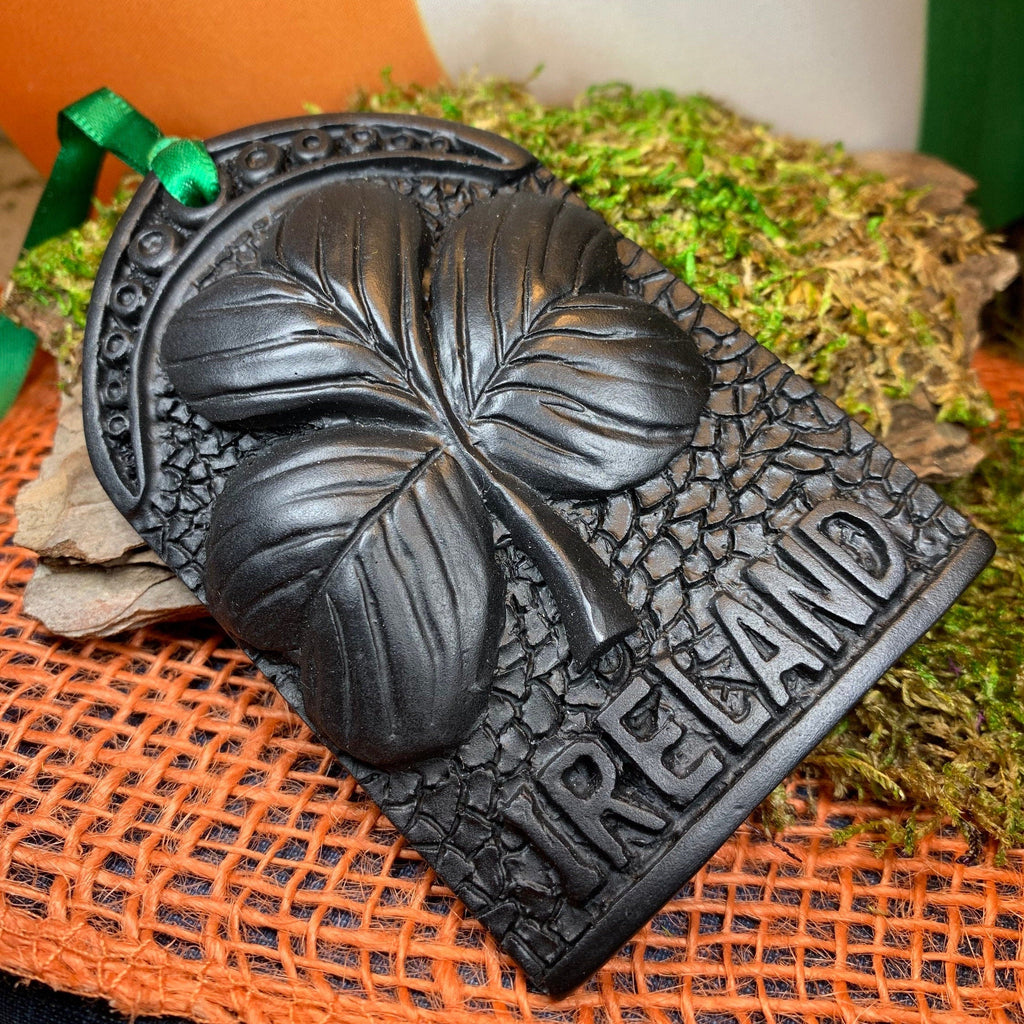 Ireland Turf Shamrock Ornament