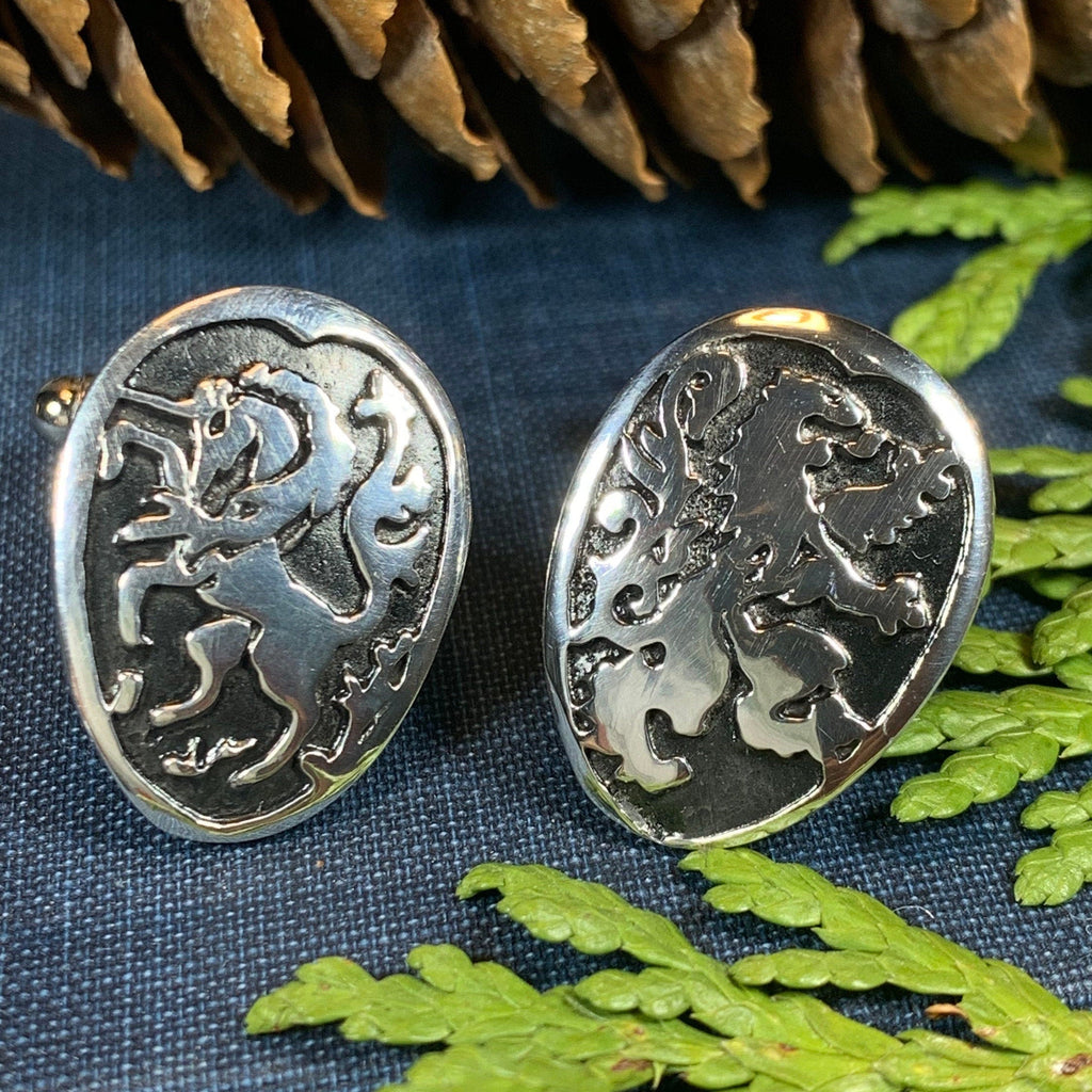 Lion & Unicorn of Scotland Cuff Links