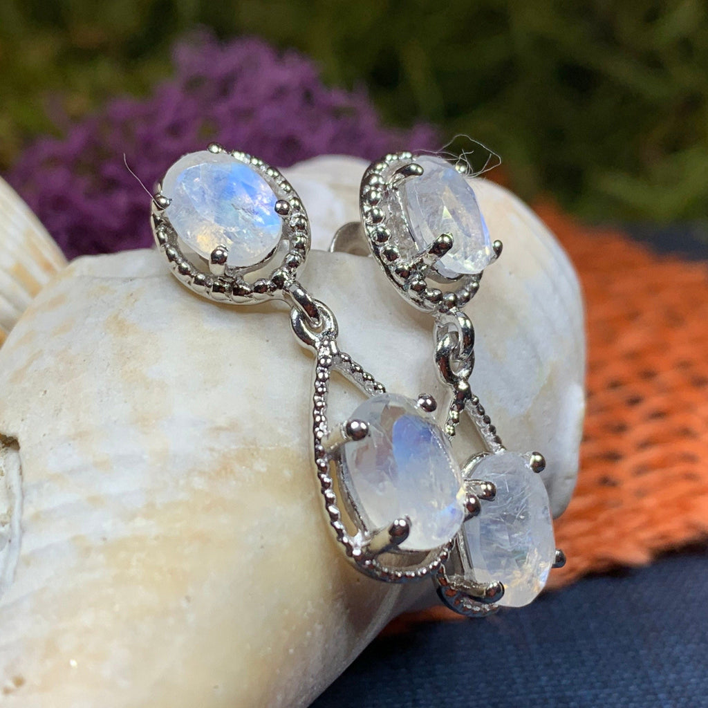 Harlow Moonstone Earrings