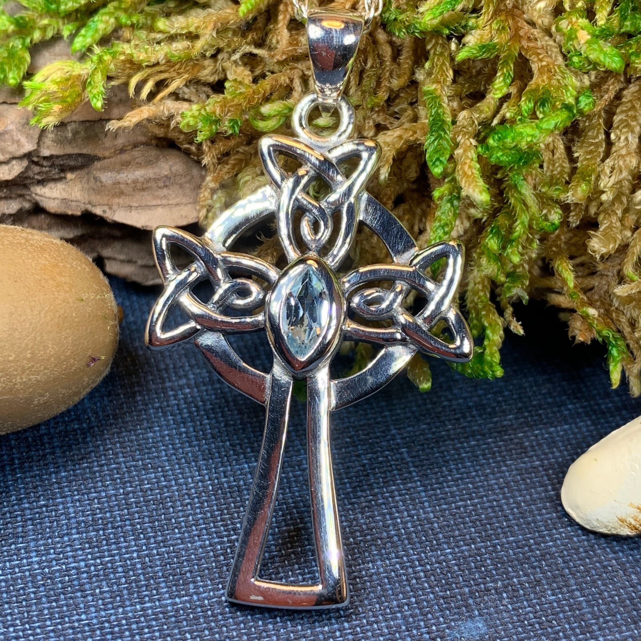 Catherine Celtic Cross Necklace