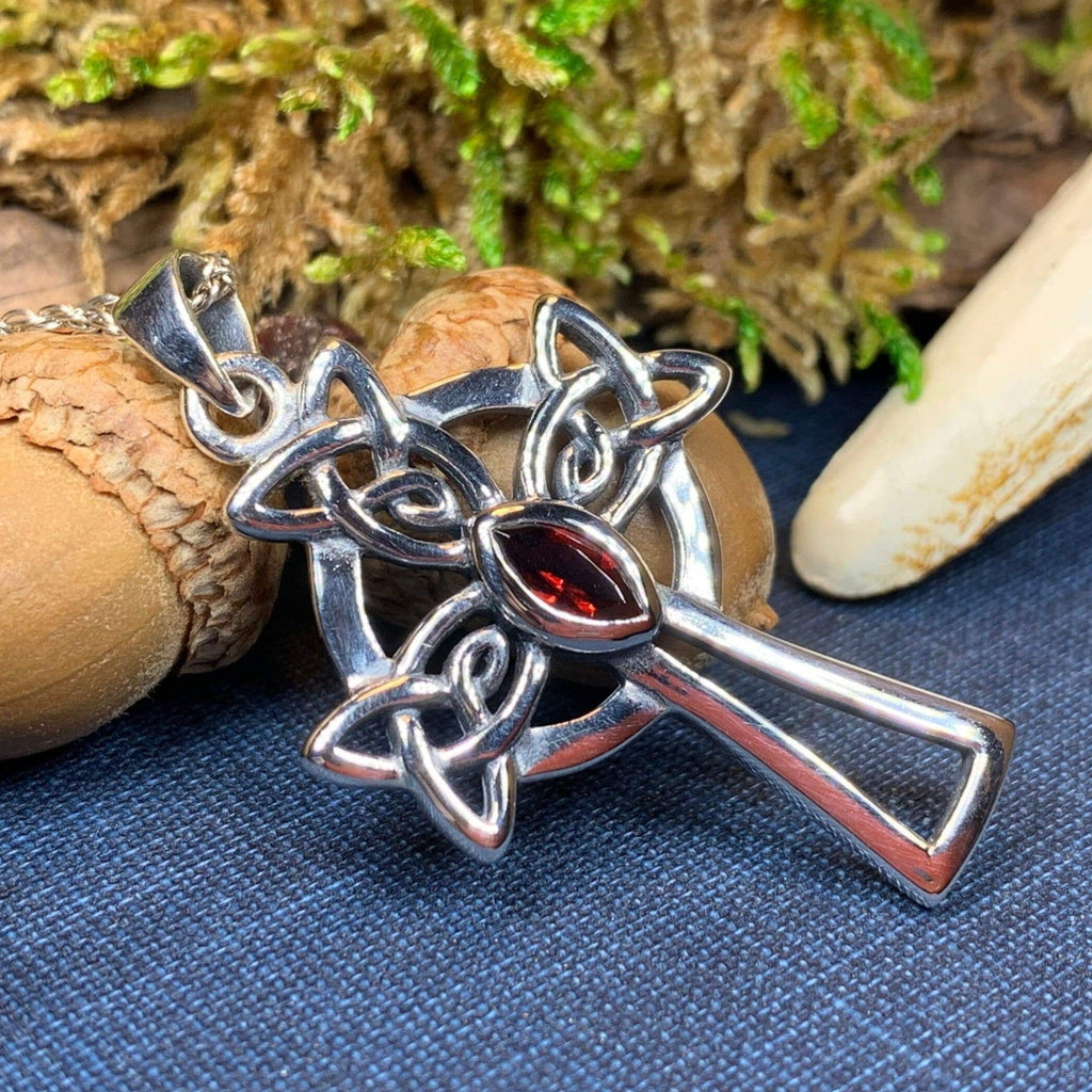 Catherine Celtic Cross Necklace