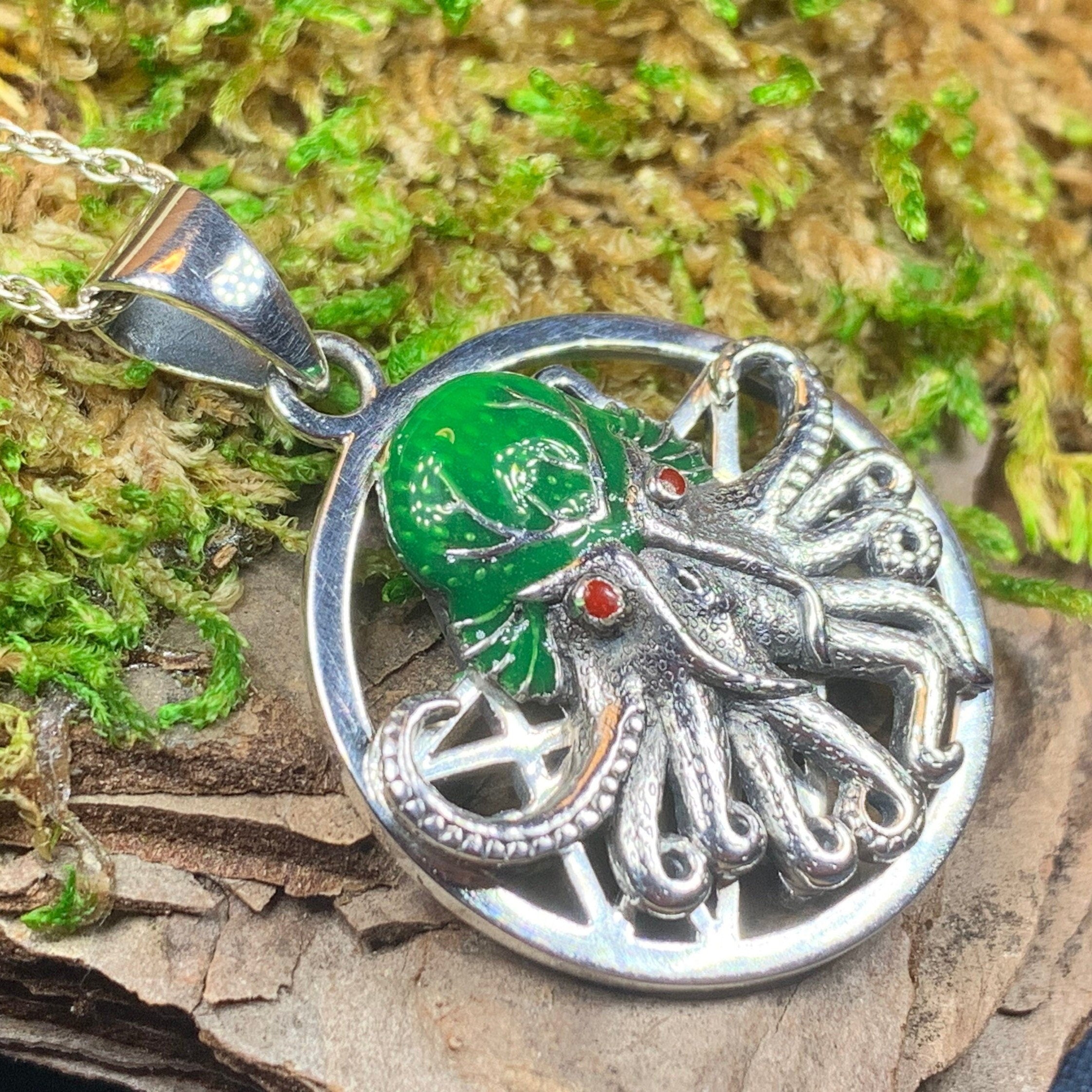 Lovecraft Octopus Necklace