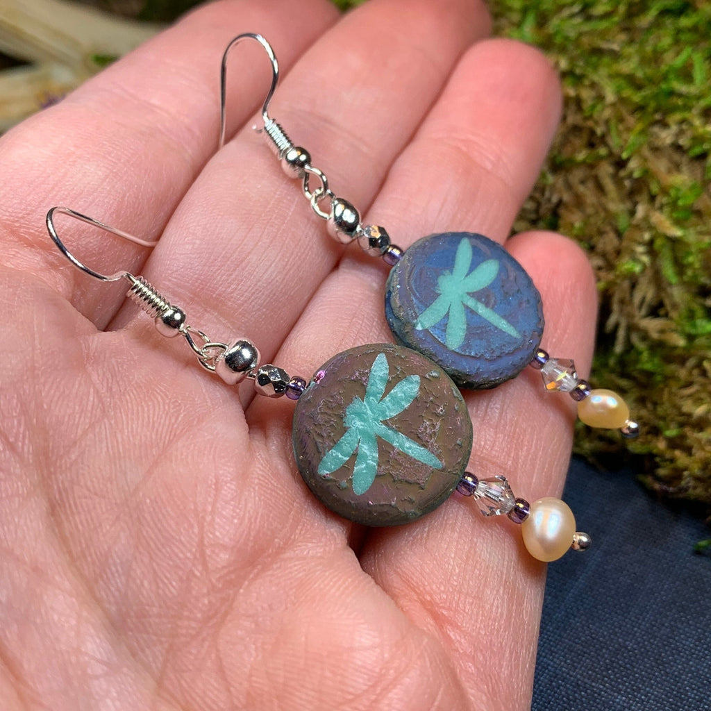 Summer Dragonfly Earrings
