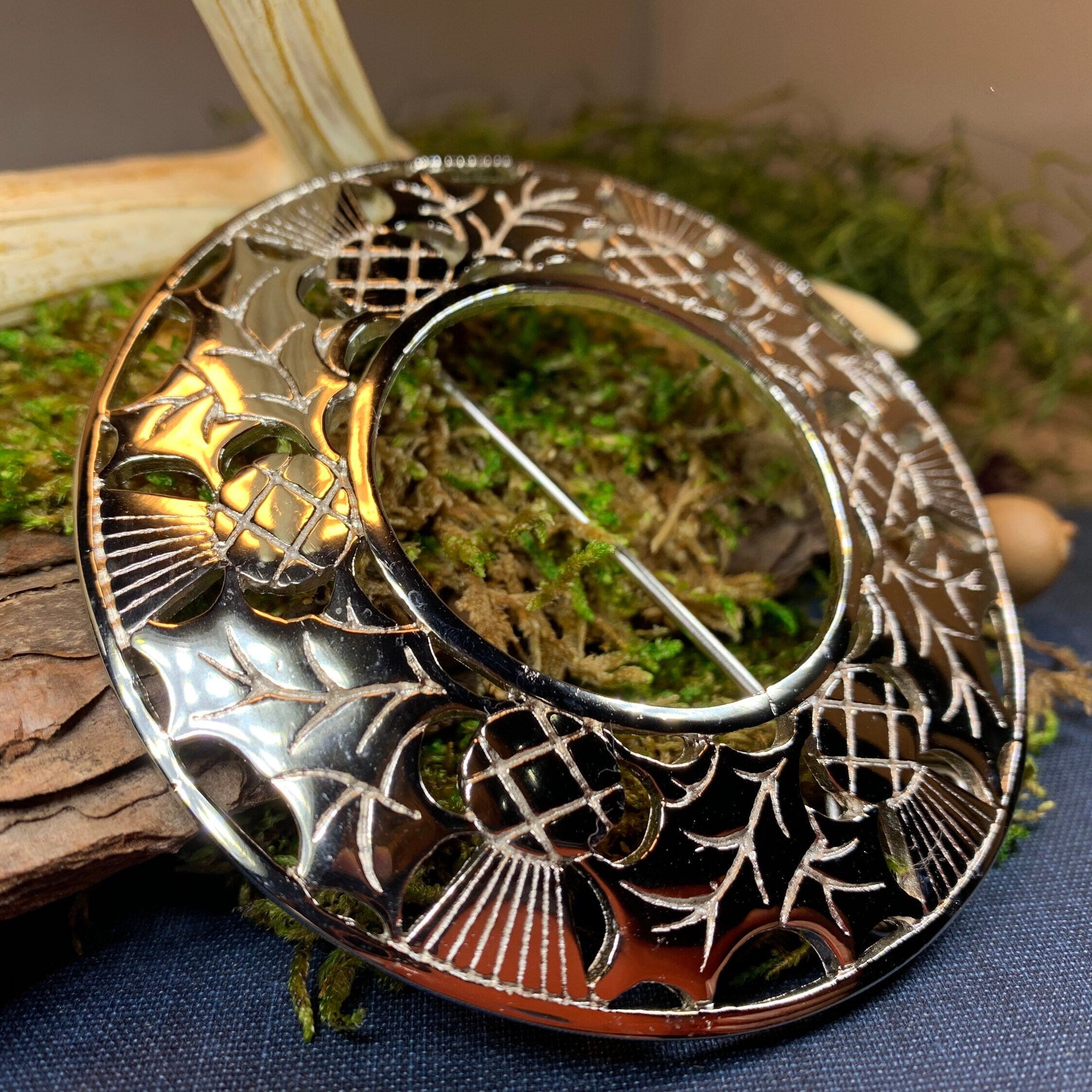 Highlander Thistle Brooch