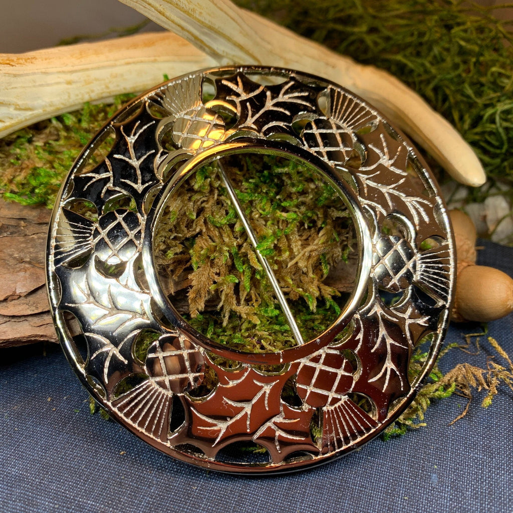 Highlander Thistle Brooch