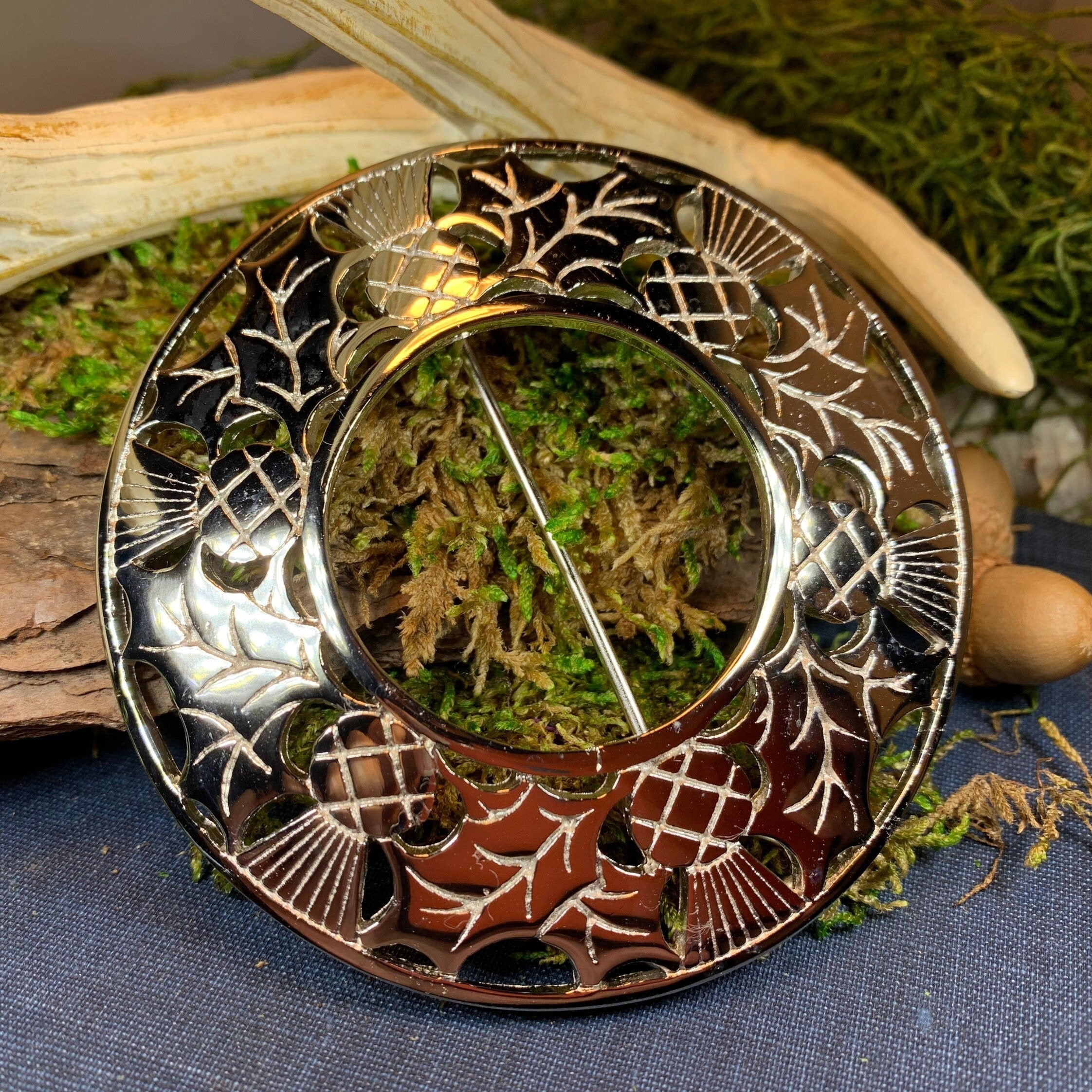 Highlander Thistle Brooch