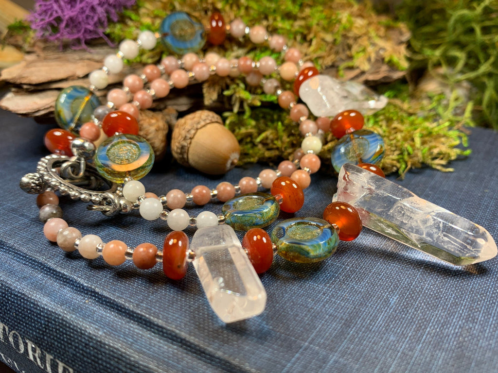 Wild Atlantic Way Quartz Crystal Necklace