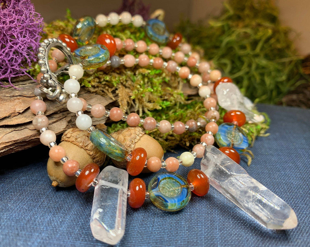 Wild Atlantic Way Quartz Crystal Necklace