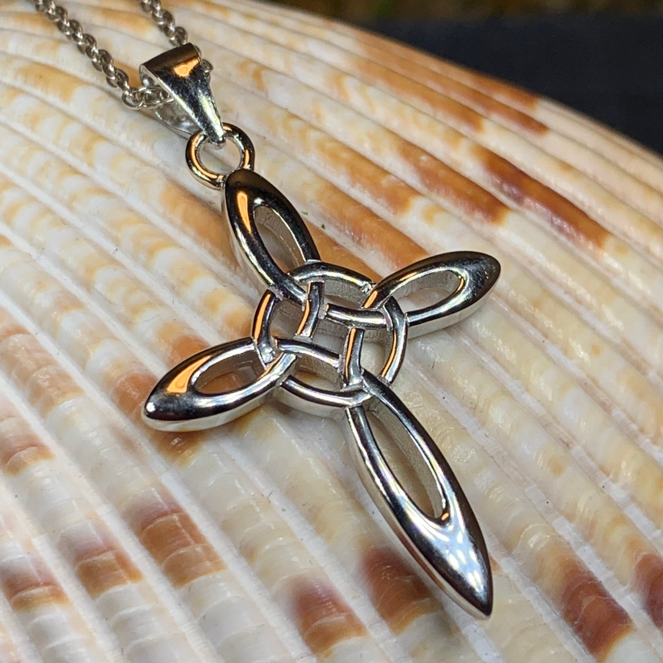 Kym Celtic Cross Necklace