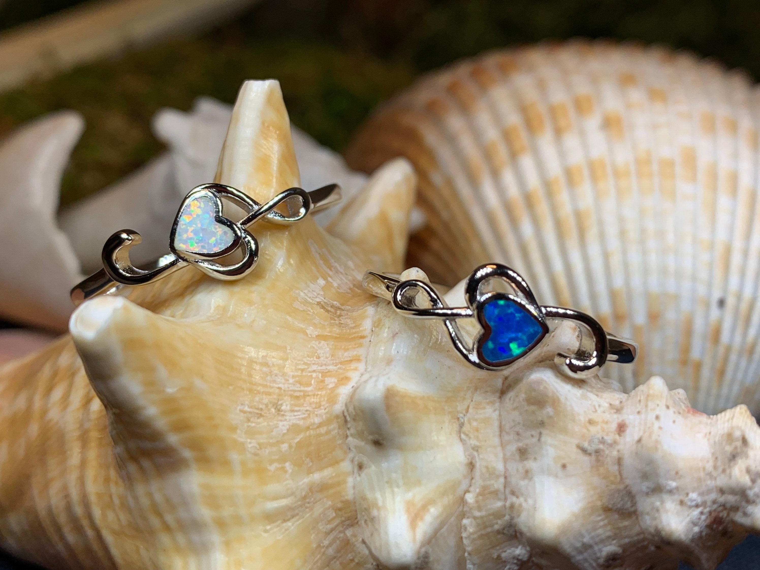 Music Note Opal Ring