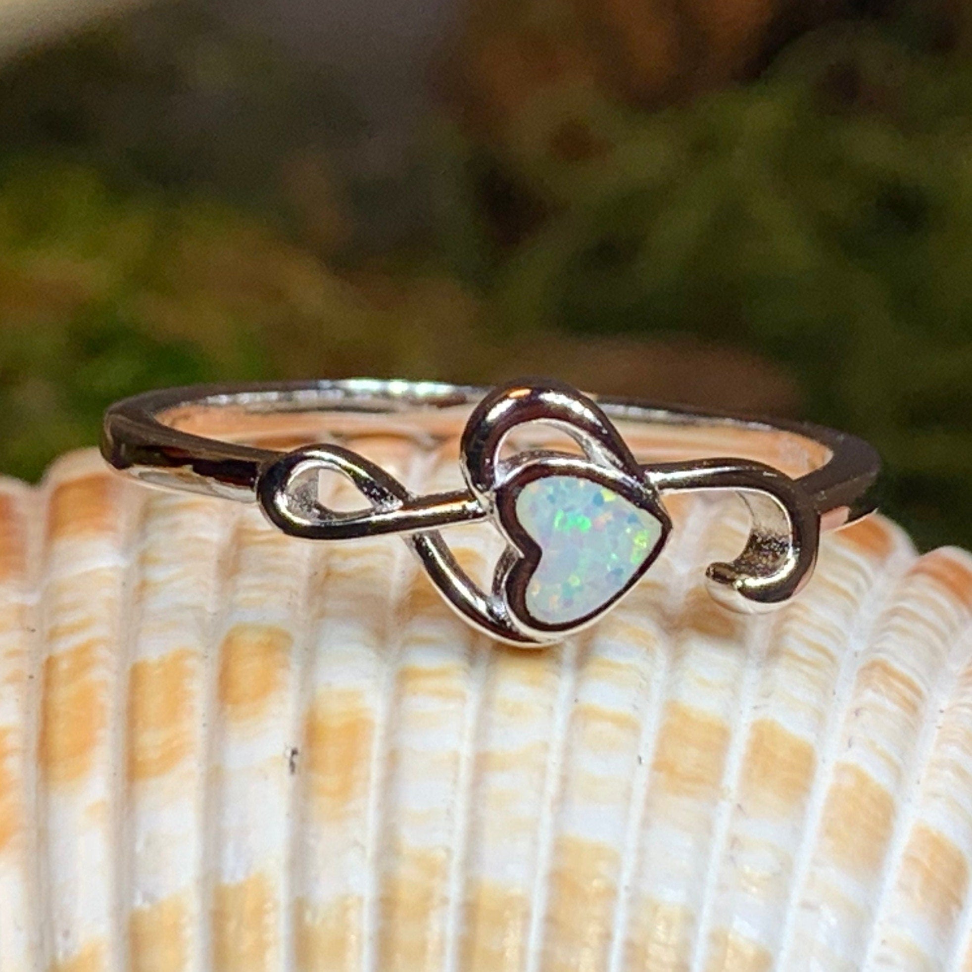 Music Note Opal Ring