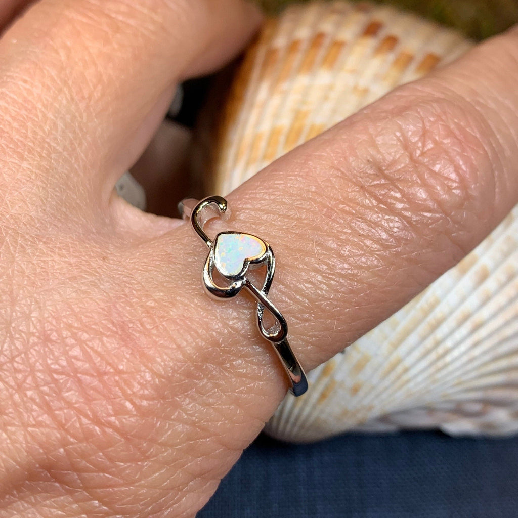Music Note Opal Ring