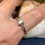 Music Note Opal Ring