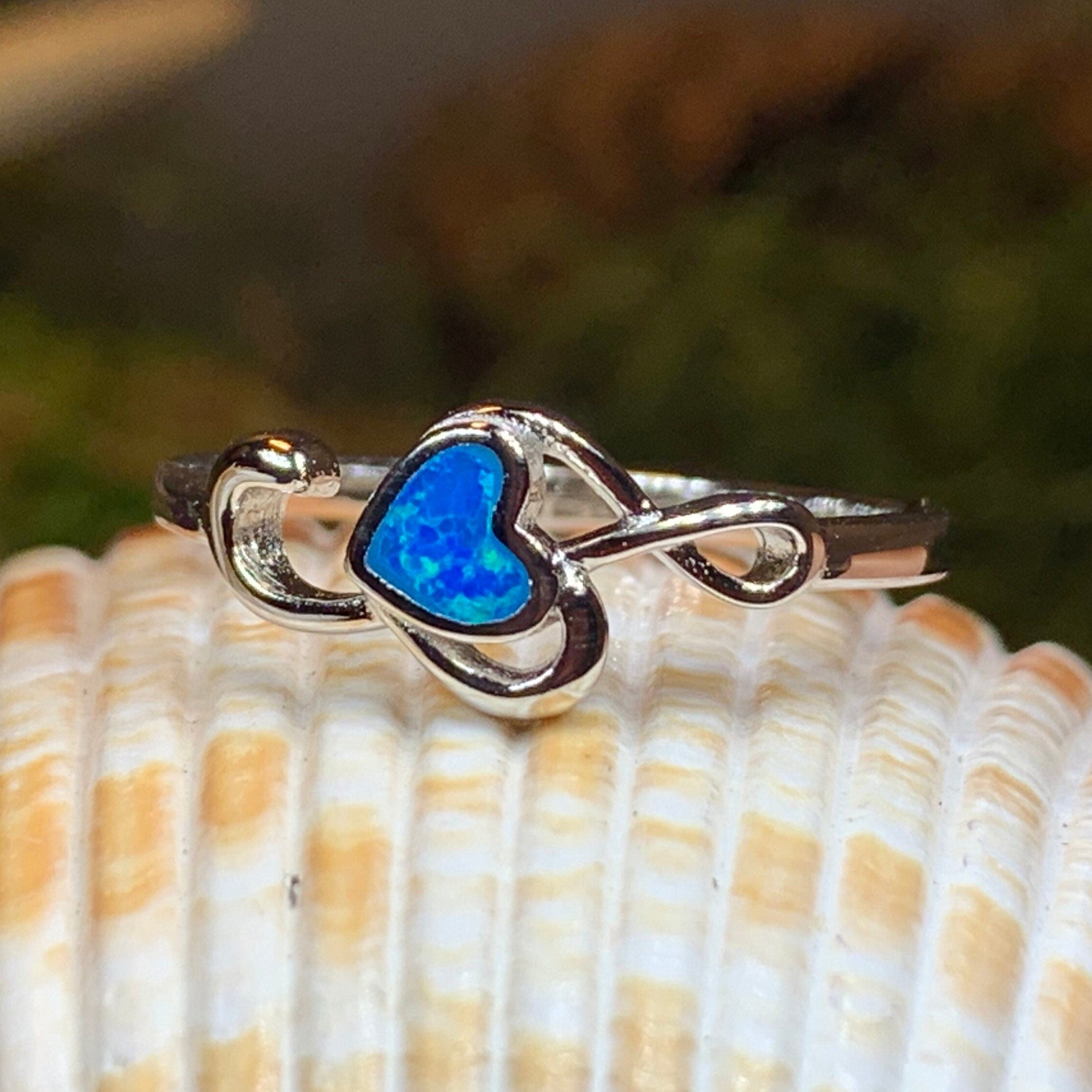 Music Note Opal Ring