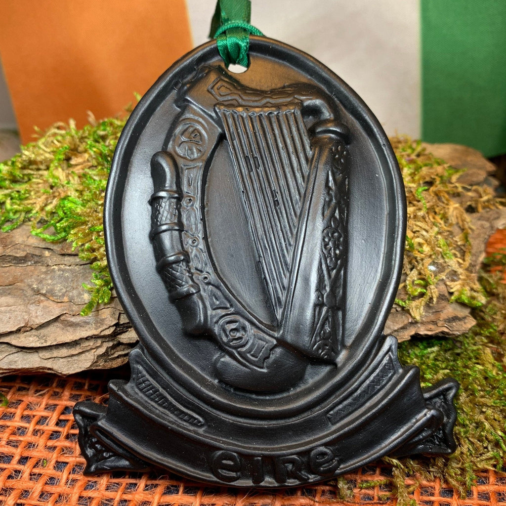 Irish Harp Turf Wall Hanging