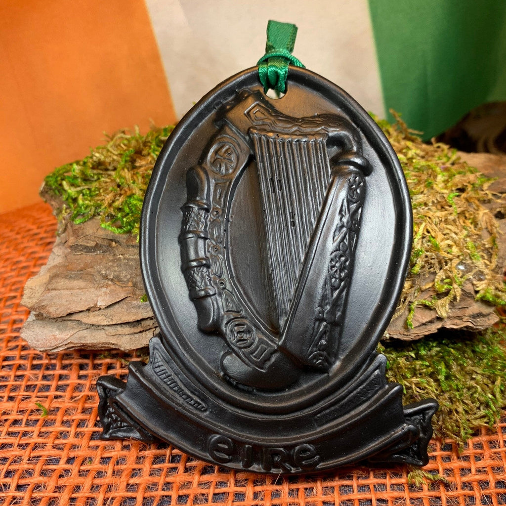 Irish Harp Turf Wall Hanging
