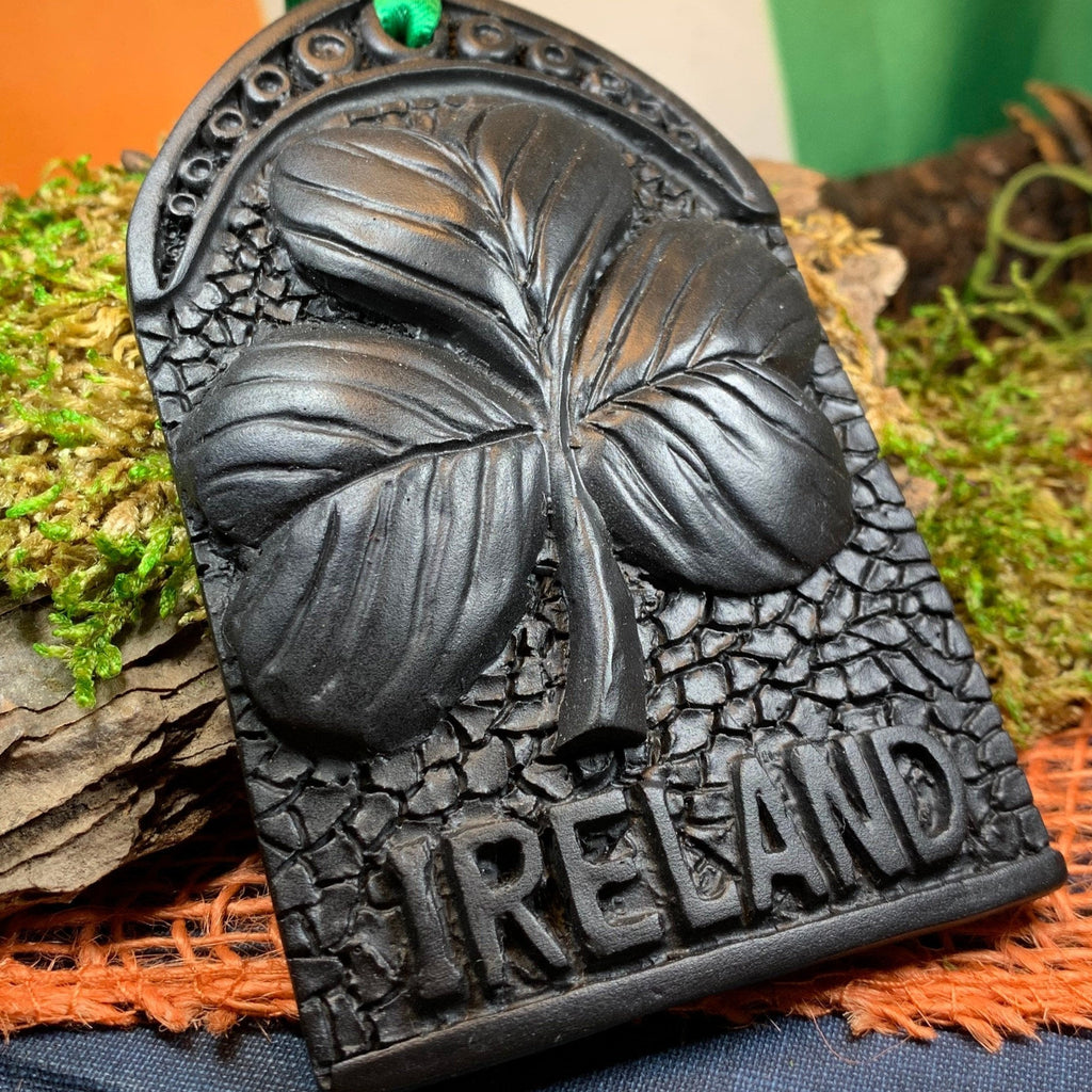 Ireland Turf Shamrock Ornament