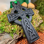 Irish Turf Celtic Cross Ornament