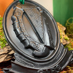Irish Harp Turf Wall Hanging