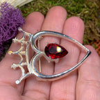 Ruby Luckenbooth Brooch